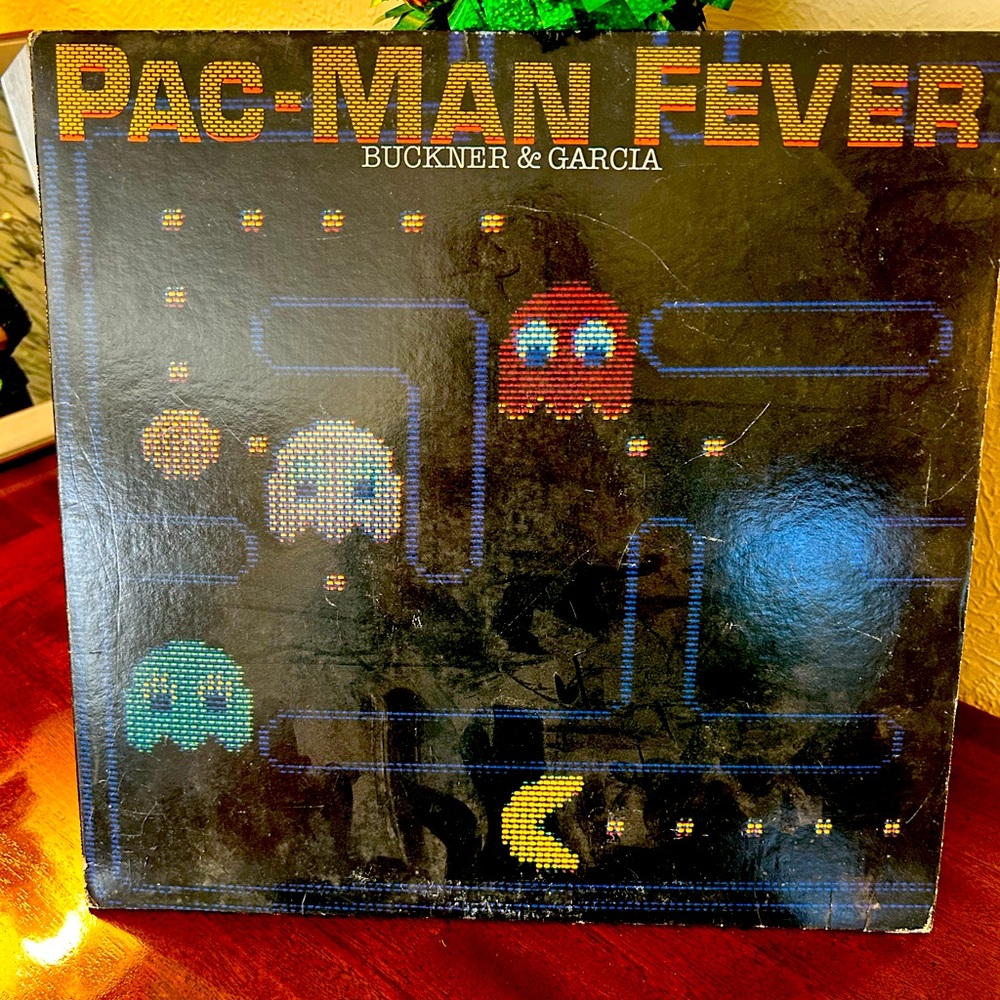 PAC-MAN FEVER 78 rpm Vinyl Record.